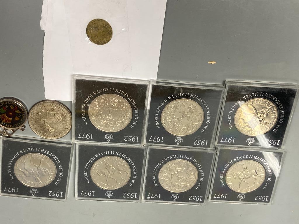 Five Coin Club of Australia 1oz. silver coins and other coins